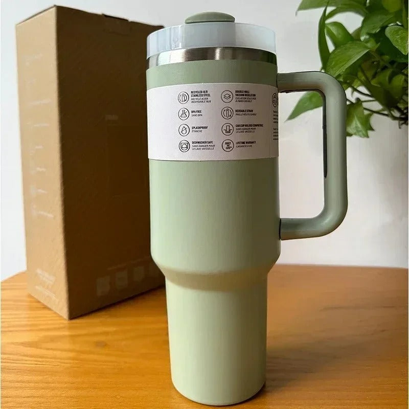 Stanley Quencher H2.0 Tumbler with Handle and Straw 40 oz