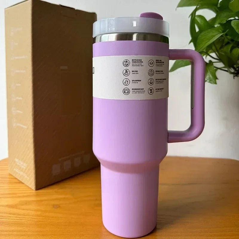 Stanley Quencher H2.0 Tumbler with Handle and Straw 40 oz