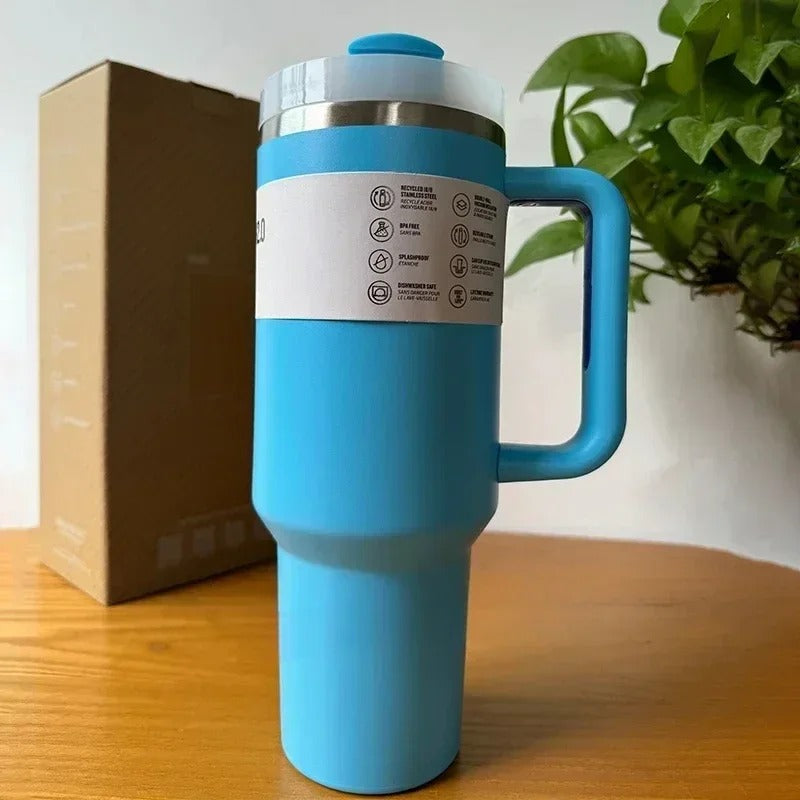 Stanley Quencher H2.0 Tumbler with Handle and Straw 40 oz