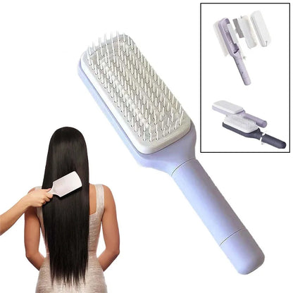 Self Cleaning Hair Brush